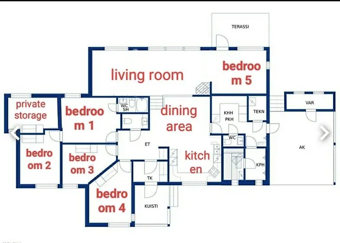 House Between Pines 5-bedroom House With 3 Toilets 빌라